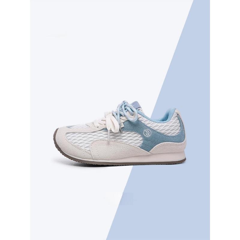 

Niche retro color matching thick-soled women s new mesh breathable, comfortable and lightweight casual sports shoes 40