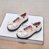 Children's Princess Shoes Spring and Autumn Fashion New Girls' Shoes Little Girls' Black Flats Soft Sole Spring Baby Shoes