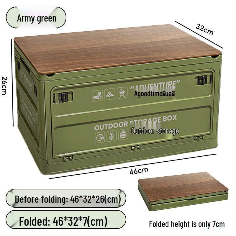 

Lu Ying Уличный Автомобильный Багажник Складной Ящик для Хранения и Сиденье 38L