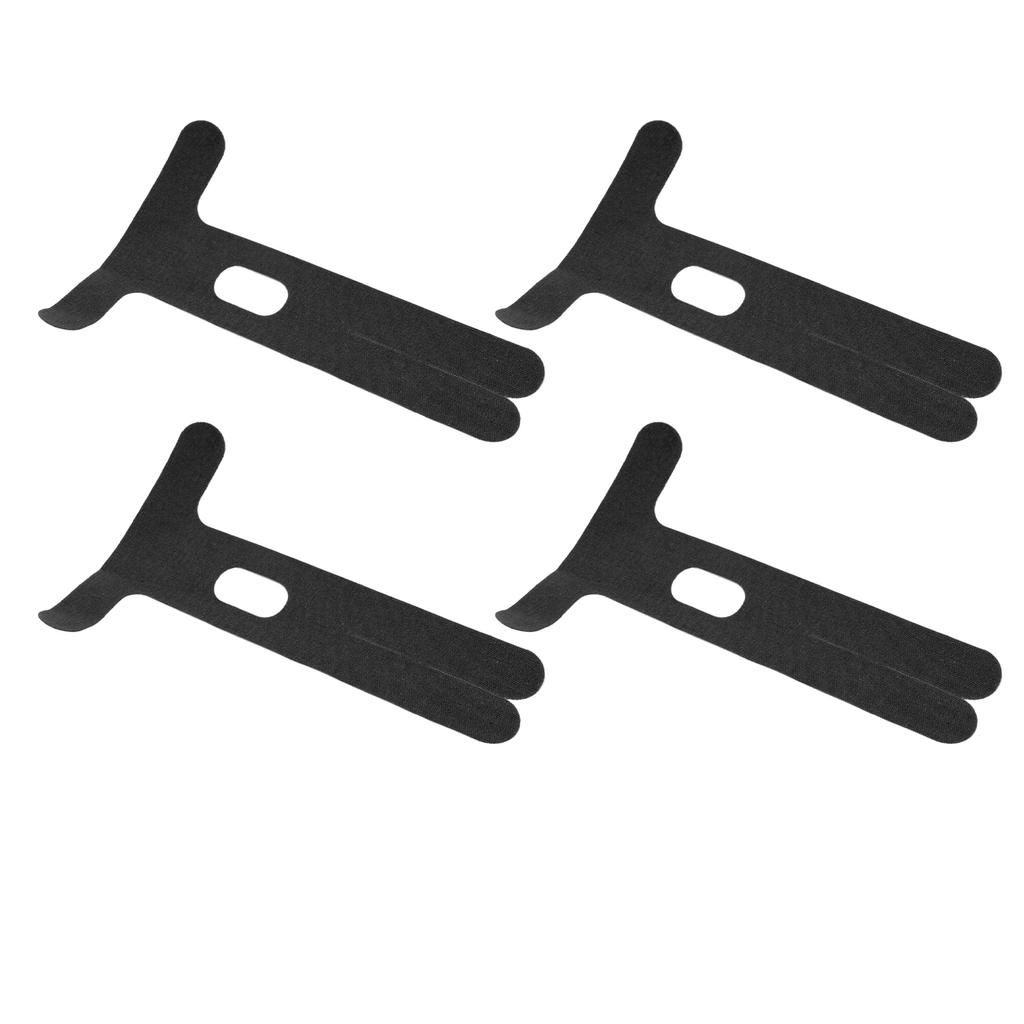 4pcs Precut Elbow Tape Waterproof Breathable Muscle Support Elastic Sports Tape for Running Basketball