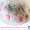 20Pcs Silicone Soft Cat Fingernail Cover Cat Paw Claw Pet Nail Protector Cat Fingernail Cover Glue