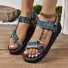 Fashion New Summer Women Casual Sandals Color Flat Casual Lace Up Bow Shoes for Women Fashion Outdoor Beach Sandals Zapatos De Mujer
