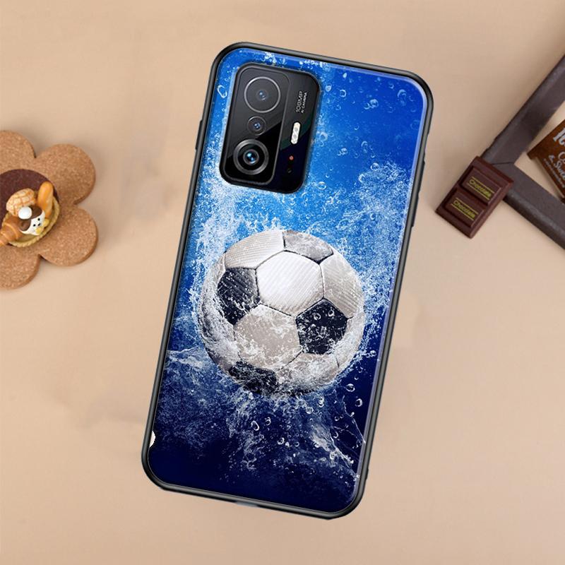 Football Case For Xiaomi POCO X7 X6 Pro X3 X5 M6 F3 F5 F6 Pro 11T 12T 13T 14T Pro 13 14 Ultra Cover