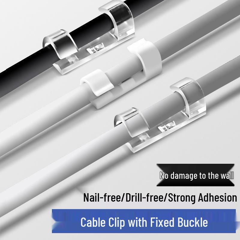 Self-Adhesive Cable Organizer Clip