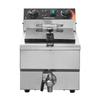 Commercial Electric Deep Fryer 3000W 9L Stainless Steel Upgrade 200°C