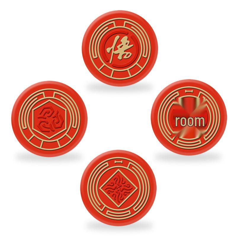 AMO Switch2 Silicone Joystick Caps for NS2pro - Anti-slip Protective Rune Button Covers