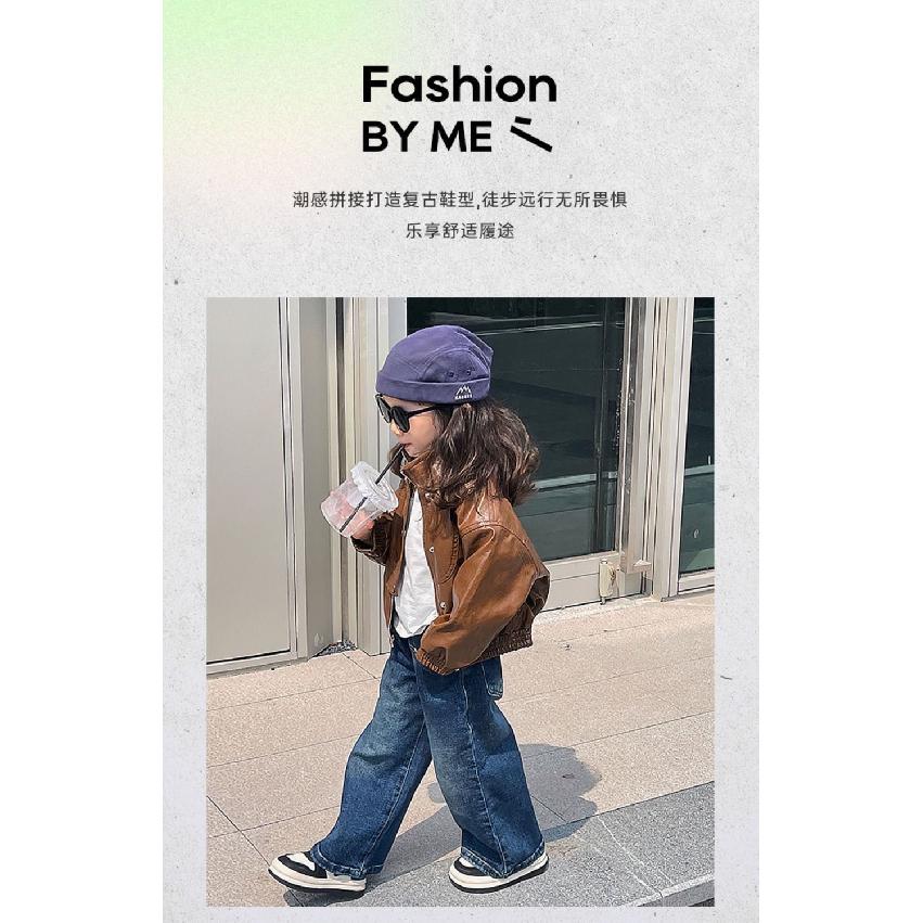 Spring and Autumn New Girls' Sneakers, Lightweight Running Shoes for Older Children, Boys' Soft Sole Sports Shoes, Trendy White Shoes