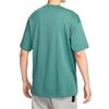 Nike Men's Green Short-Sleeve T-Shirt for Fitness and Outdoor Training
