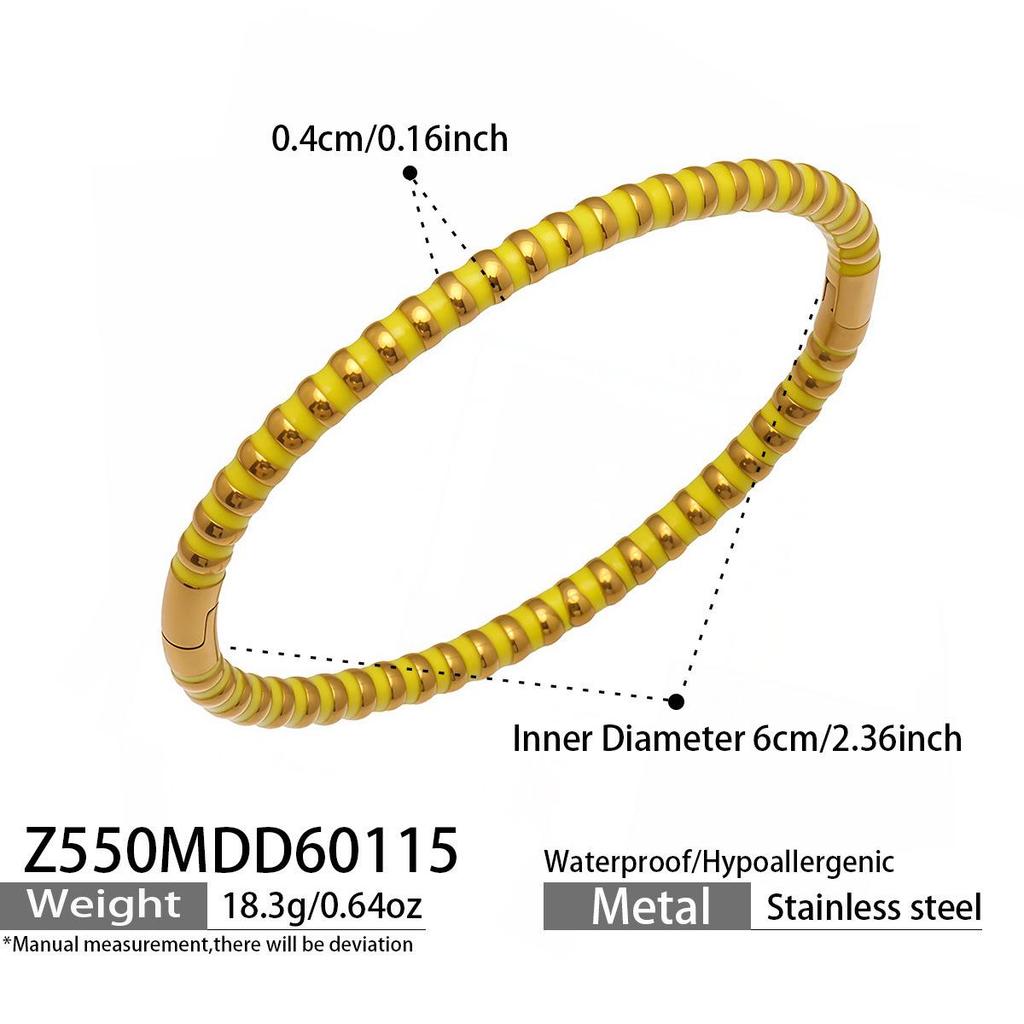 European & American Fashion Seashell Pearl Zircon Gold Bead Bracelet - Stainless Steel Light Luxury Women's Hand Jewelry