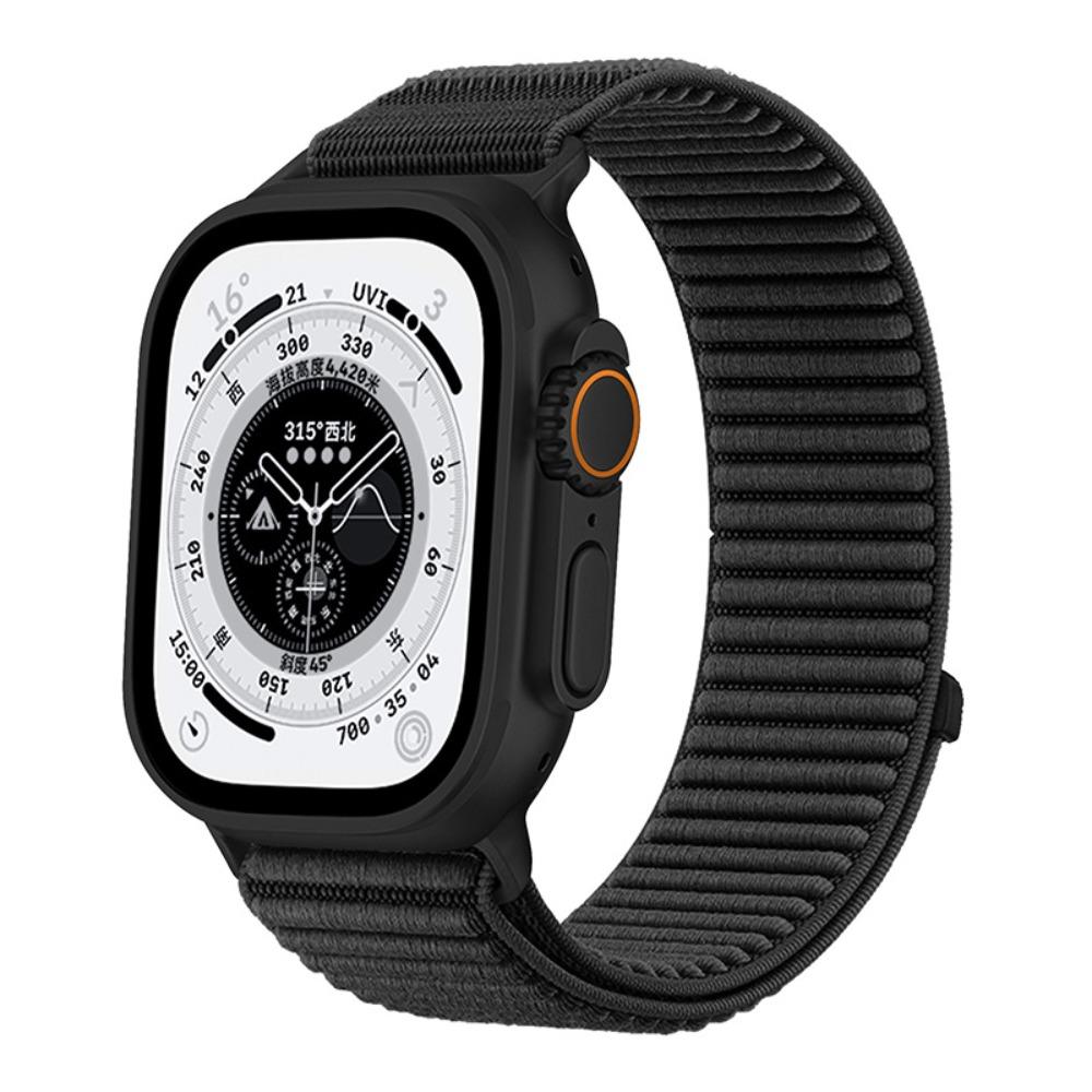 Nylon Sport Strap For Apple Watch Band 49mm Bracelet iWatch 38mm 40mm 10 9 8 7 6 5 4 SE Ultra 2 46mm 45mm 44mm 41mm 42mm Braided