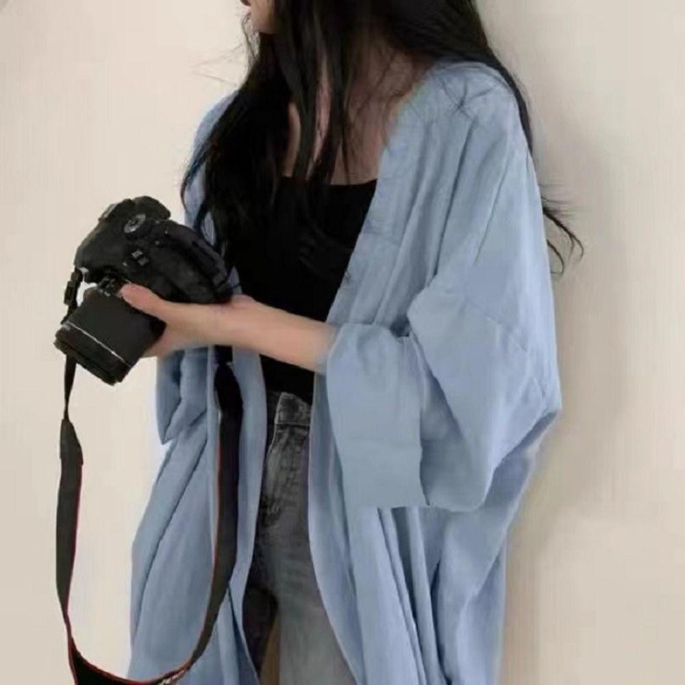 Thin Sunscreen Crochet Cardigan Elegant Beach Scarf Fashion Ethnic Style Tassel Shawl  Beach