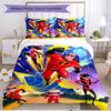 3pcs Duvet Cover Set (1*Duvet Cover + 2*Pillowcase, Without Core), Incredibles Print Soft All‑Season Bedding Set, Home Bedroom Decor Gift