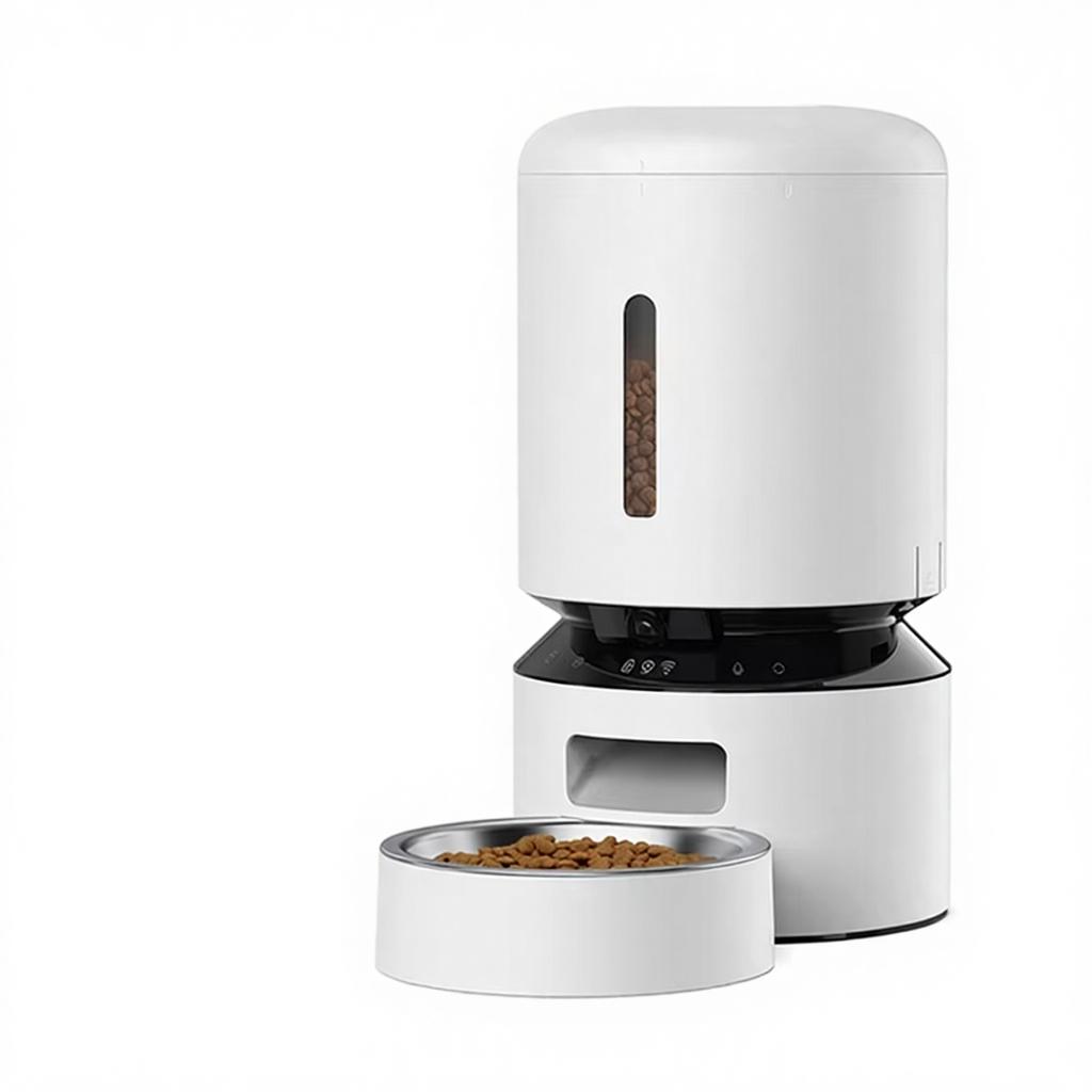 Auto Cat Feeder with 1080P HD Night Vision and 2-Way Audio