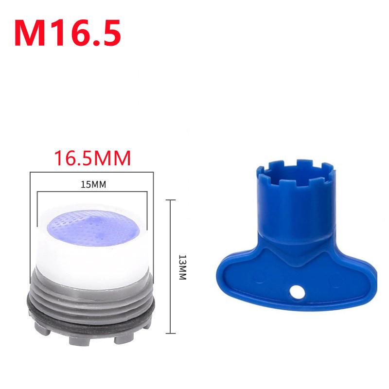 

16.5-24MM Male Thread Water Saving Tap Aerator With Wrench Built-in Bubbler Filter Bathroom Kitchen Basin Replacement Fitting