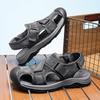 Summer Sandals Men's 2025 New Fashion Trend Versatile Men's Beach Shoes Soft Sole Outdoor Leisure Sports Wear-resistant