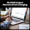 TOOCKI TQ-X57C4 1m USB C to USB C 240W PD Fast Charging Cable Digital Display Braided Data Cord