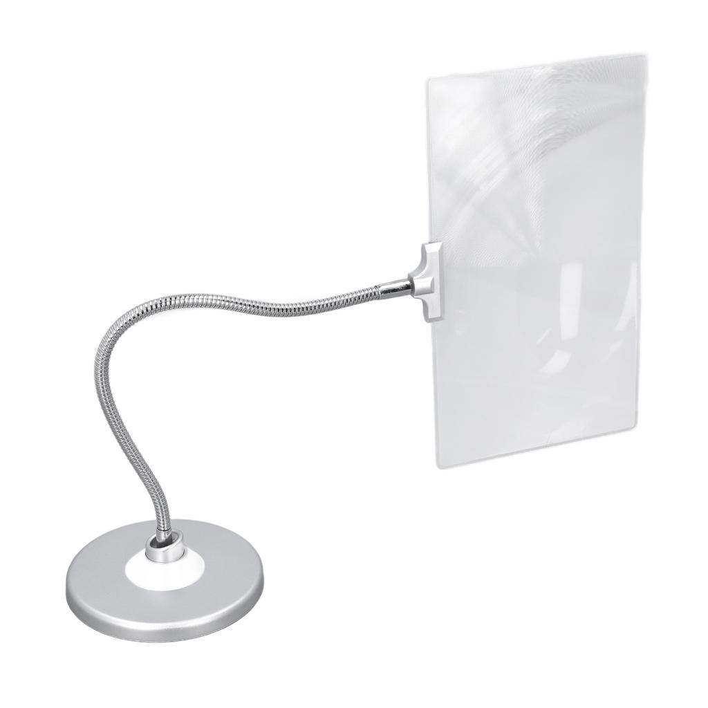 Desktop Magnifying Glass with Light 4X Improve Image Clarity High Definition Reading Lighted Magnifying Glass Lamp for Elderly