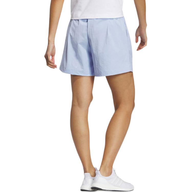 Adidas X SEEBIN Collaboration SS23 Casual Shorts Women's Light Pink Blue Moderate HY2854