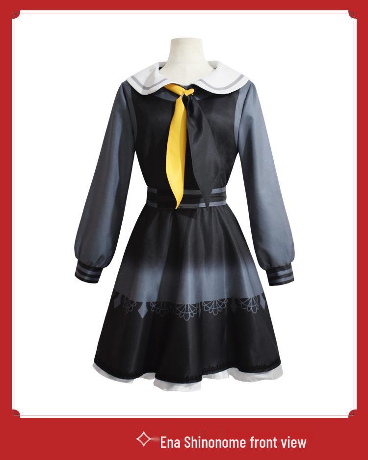 Colorful Stage: Hatsune Miku Cosplay Costume - Mizuki Lolita Full Set