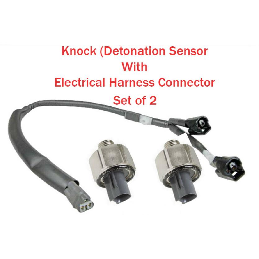 2 Knock Sensor W/Wire Harness Fits Toyota 4Runner T100 Tacoma 1995-2004 V6