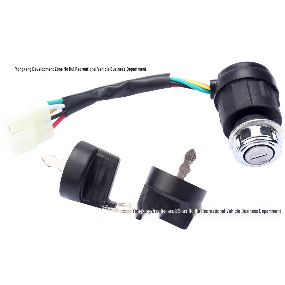 Five-Pin Ignition Key Switch for 150-250CC ATV & Off-road Motorcycles