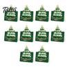 Blank Note Cards for Hand Written Blessings 10 Pcs 3D Christmas Tree Greeting Cards, Holiday Postcards Folded Xmas with Envelopes Bulk New Year,