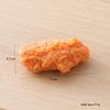 PVC Fried Chicken & Cola Keychain - Play Food Model Including Drumsticks, Wings, Nuggets