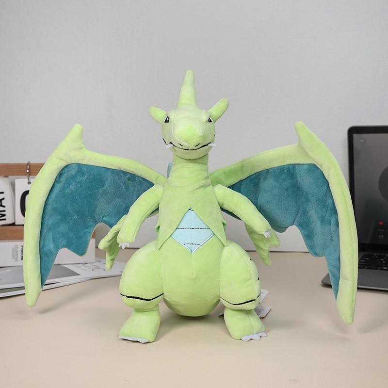 Charizard Tyranitar Plush Toy With Short Pile Fabric For Collectors