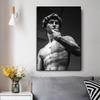 Classic Masterpiece David Statue Canvas Painting Character Posters and Prints Wall Art Pictures for Living Room Home Decoration