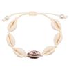 Fashion Bohemia White Shells Bracelet For Girls Women Rope Chain Beach Holiday Jewelry Conch Seashell Bracelets Girlfriend Gifts