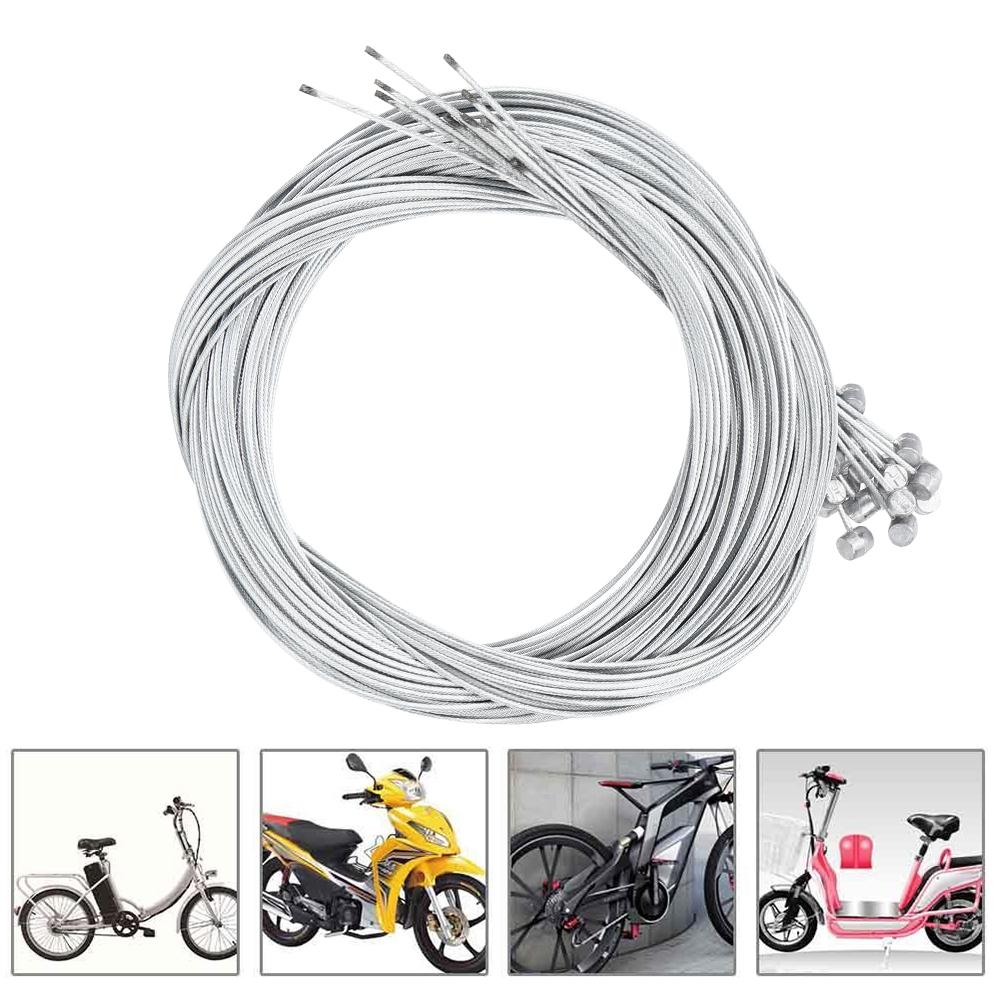 20PCS Metal 2.5M Length 1.6mm Thick Electric Bicycle Rear Cable Core Brake Line Cycling Accessory