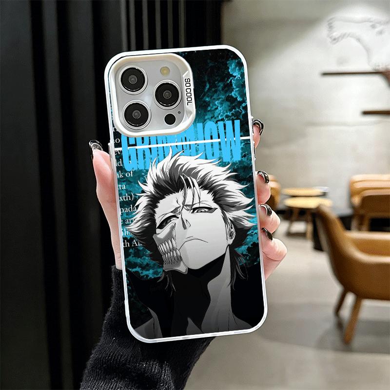 Bleach Grimmjow 6 Shockproof Phone Case for iPhone 17 Air 16 16E 15 Pro Max 14 Plus 13 Mini 12 Back Cover Anti Fall Fundas