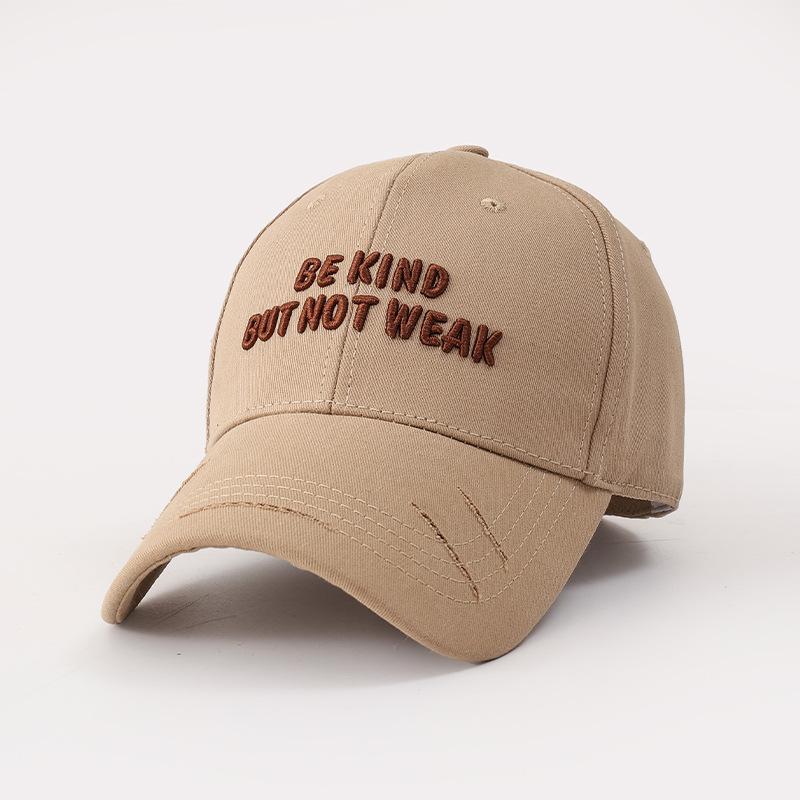 Fashion Versatile Letter Embroidery Baseball Cap American Casual Face Small Sun Hat Spring and Summer Outdoor Sports Cap