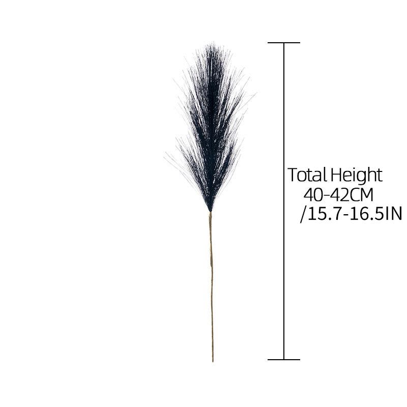 10pcs Faux Pampas Wedding Home Decoration Fake Plant Fluffy Silk DIY Reed Simulated Artificial Flowers Pampas Grass