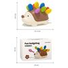 Montessori Baby Hedgehog Toys Concentration Training Education Toys Fine Motor Sensory Educational Toy For Kids Birthday Gifts