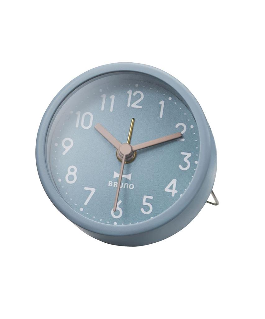 BRUNO Round Little Clock, Blue Gray, No Size, 2760280