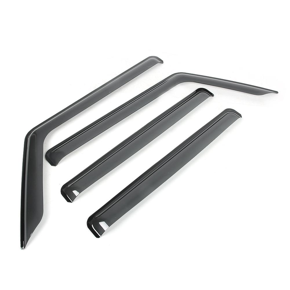 Car Window Visor Shades Sun Rain Guard Fits for Jeep Wrangler JL 2018+ 4D