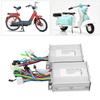 36V 48V 450W Waterproof LCD Display Panel Dual Drive Motor Brushless Controller Kit for Electric Bicycle Scooter
