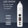 Professional Dog Nail Grinder Electric Pet Nail Trimmer Painless Paws Grooming Machine for Small Medium Large Dog Cats Low Noise