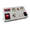Multifunctional Electric Power Meter For LED Light Testing Voltage And Wattage Up To 600W With Various Socket Types