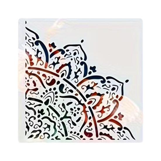 

Декоративный трафарет для рисования на стене, шаблоны, многоразовый пластиковый трафарет для рисования для футболки, дерева, сумки-тоут, DIY поделок, богемный домашний декор C