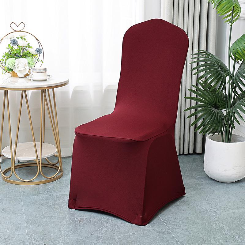 Thickened Universal Elastic Chair Cover for Weddings and Banquets