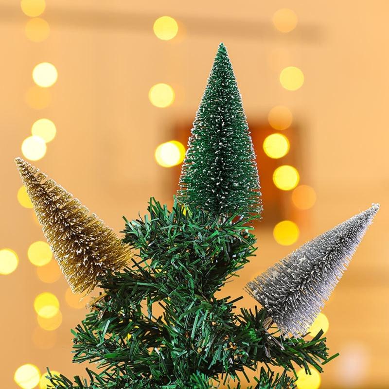 Simulated Small Christmas Tree with Clip Mini Christmas Tree Pine Needle Tree