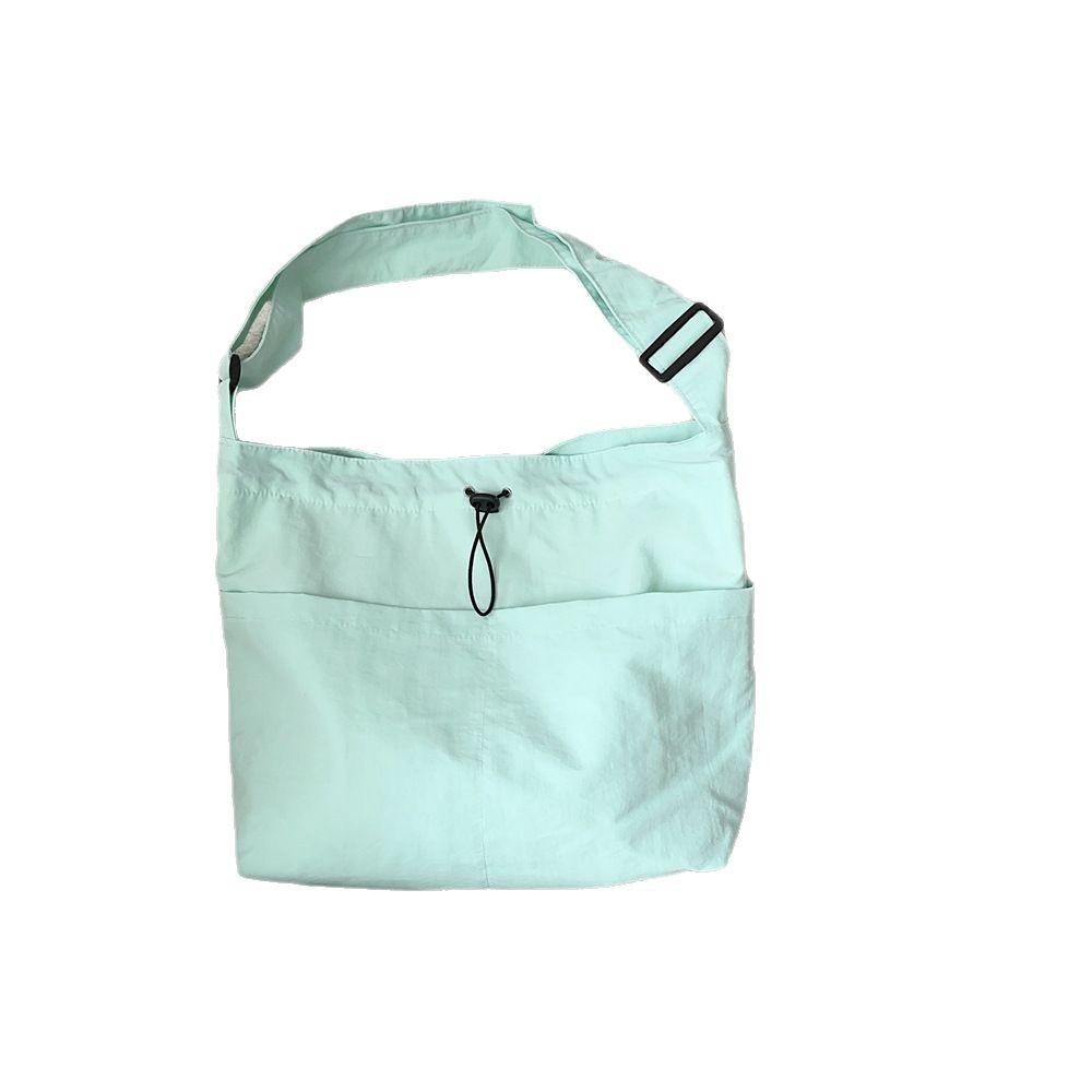 Large Capacity Canvas Bag Women's New Summer Casual Lightweight Shoulder Bag Work Crossbody