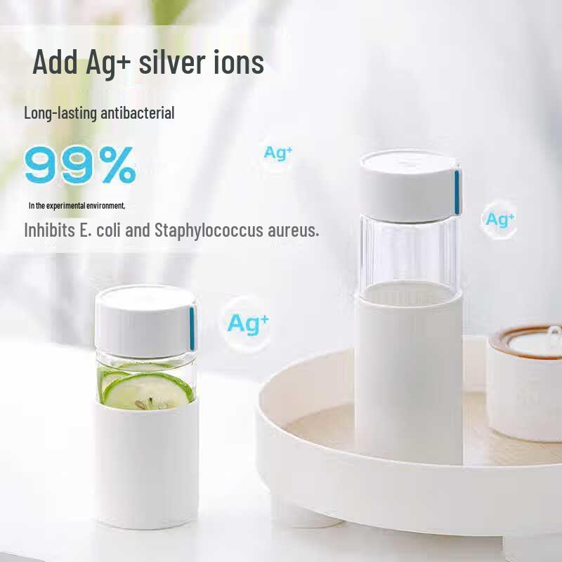 CHAHUA Heat-Resistant Single-Layer Glass Mug
