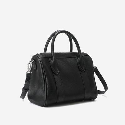 Large Capacity  Bag Women's Vegetable Tanned Cowhide Niche Design Handbag Genuine Leather Commuter Shoulder Pillow Bag