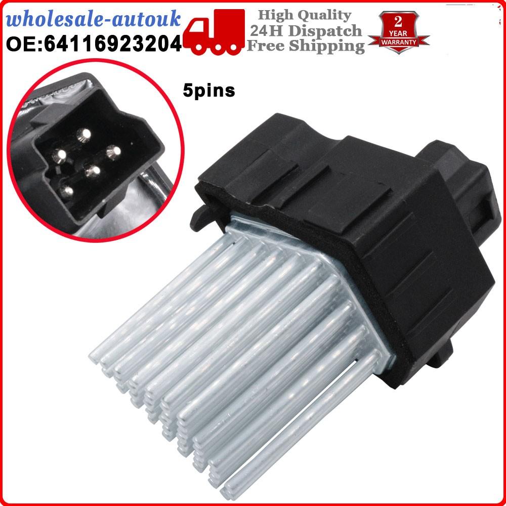 Heater Blower Motor Resistor Final Stage for BMW 3 5 Series X3 X5 E39 E46 E53