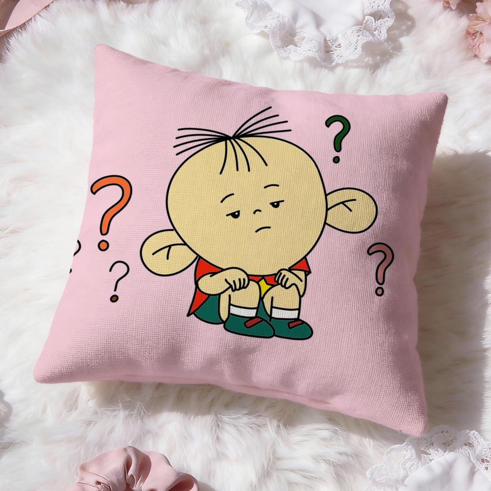 Cartoon B-Big Ear Tutu Cushion Cover Premium Comfort Reversible Pillow Cove -Two in One Design for Any Room & Car Interior