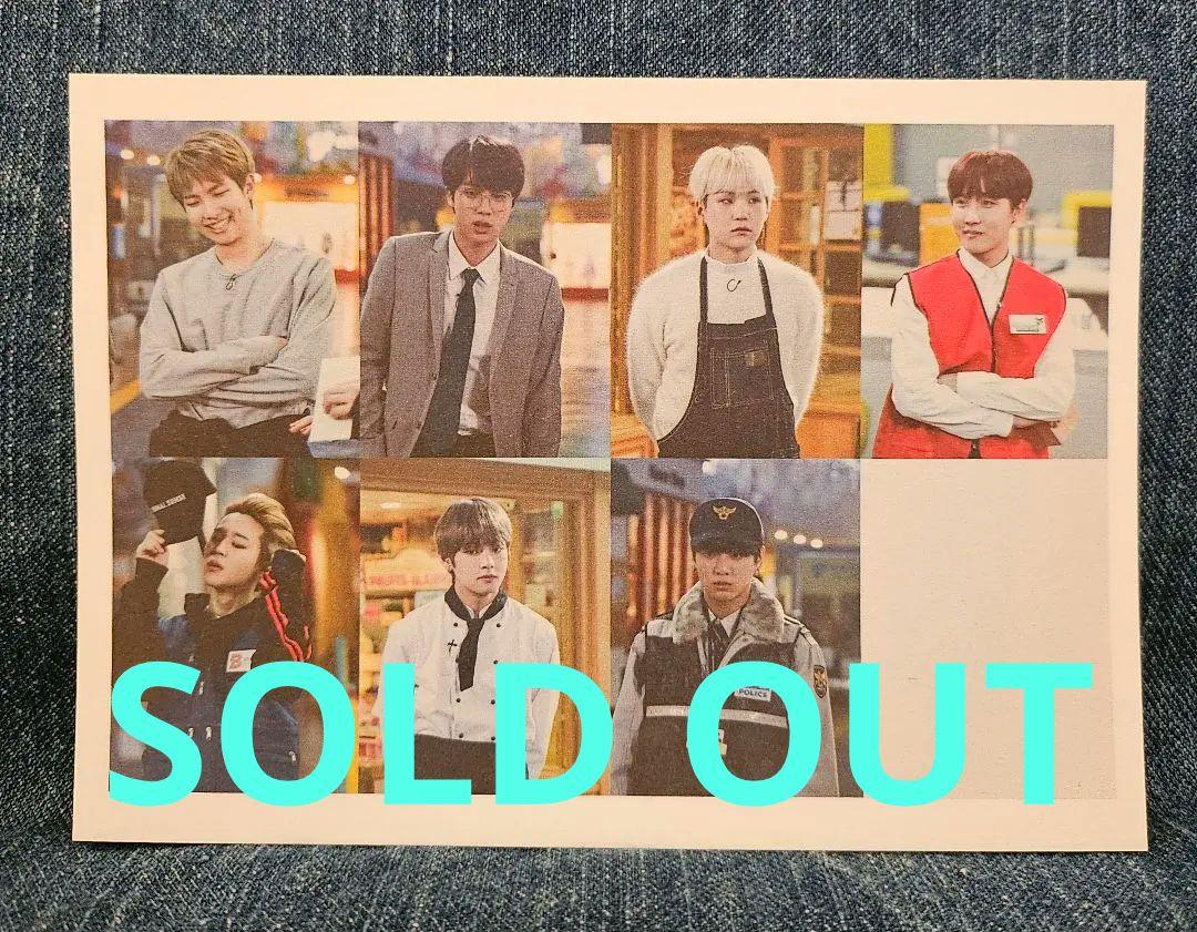 

[Б/У] Нет в наличии. BTS Блокнот для записей 20 листов Корейский производитель