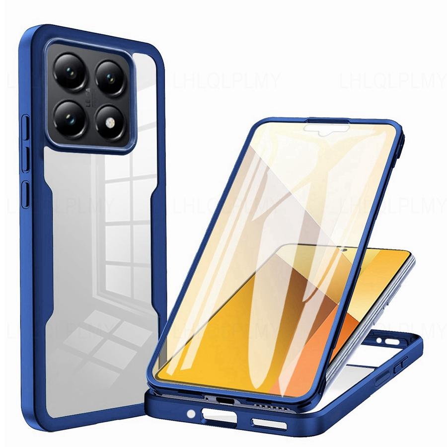 Front + Back Protect ShockProof Case For Xiaomi 15T Pro 17 Redmi Note 15 5G Plus Poco M8 X8 Max F8 Ultra 360 Degrees Cover